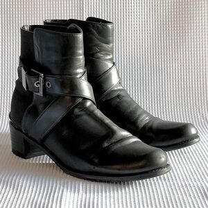 Stuart Weitzman Black Heeled Boots